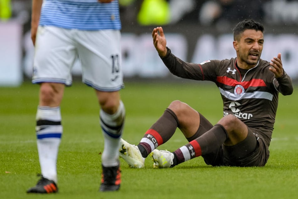 Sami Allagui war mit seiner Zeit beim FC St. Pauli nicht zufrieden.