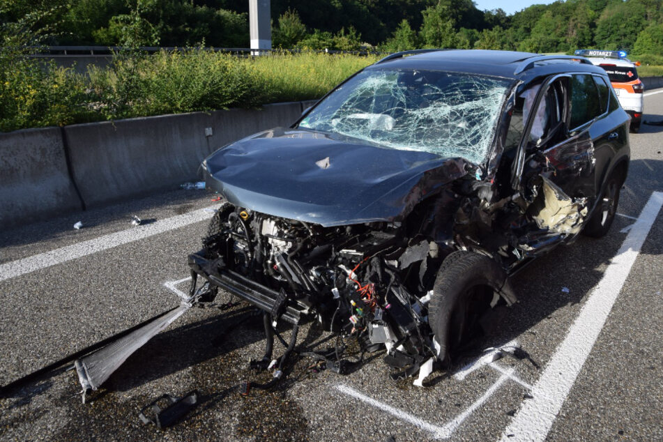 Schwerer Unfall: Autobahn 6 gesperrt