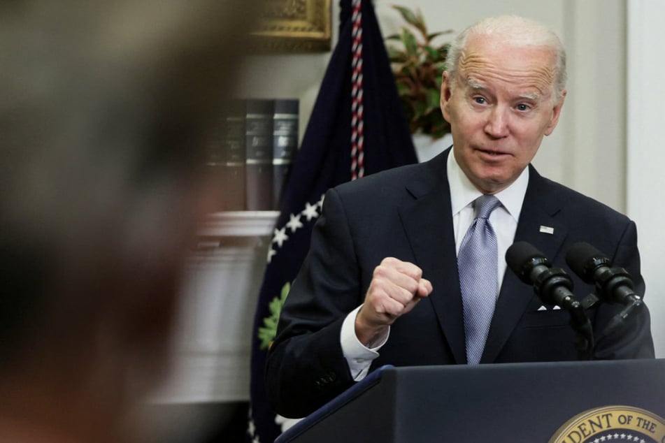 Biden said his administration is sending the new aid package "directly to the frontlines of freedom."