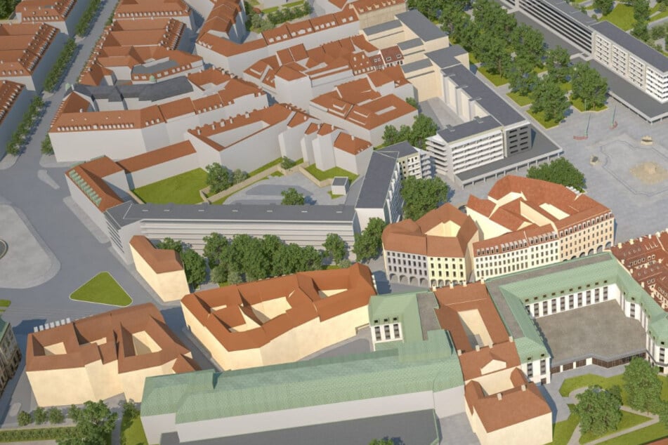 Dresden: Neustädter Markt in Dresden: Bestimmt ein Bürgerentscheid die Zukunft des Platzes?