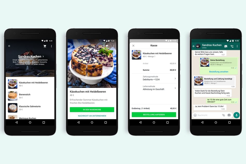 Call up the shop, inform about articles, pay and discuss details with the entrepreneur: That's how easy shopping with WhatsApp should become in the future.