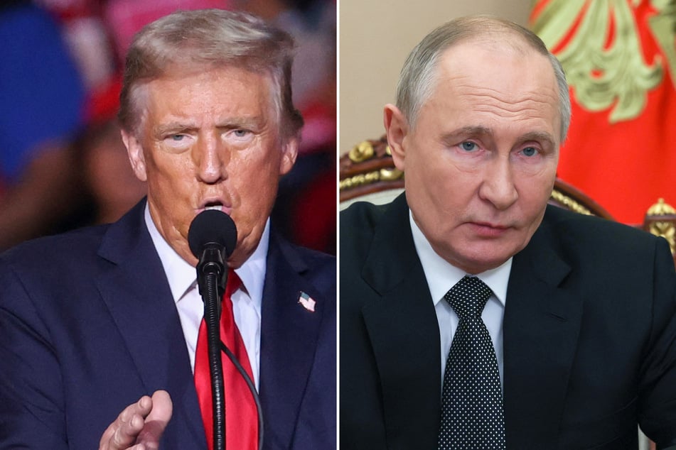 President-elect Donald Trump (l.) has spoken to Russian President Vladimir Putin and urged him not to escalate the war in Ukraine.