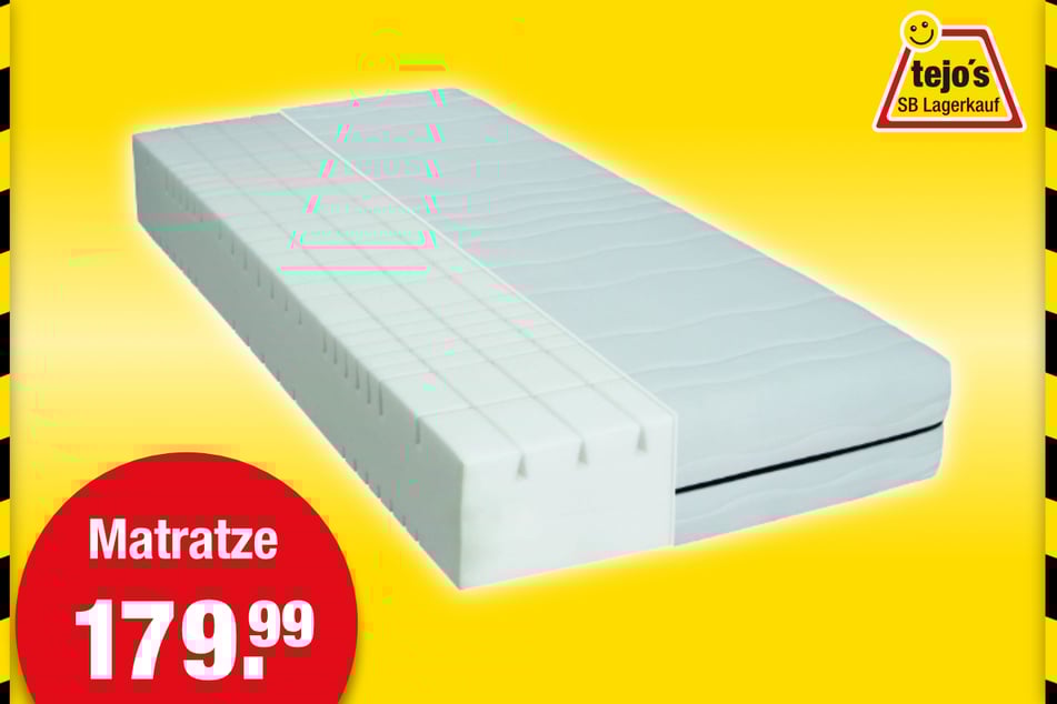 Matratze für 179,99 Euro.
