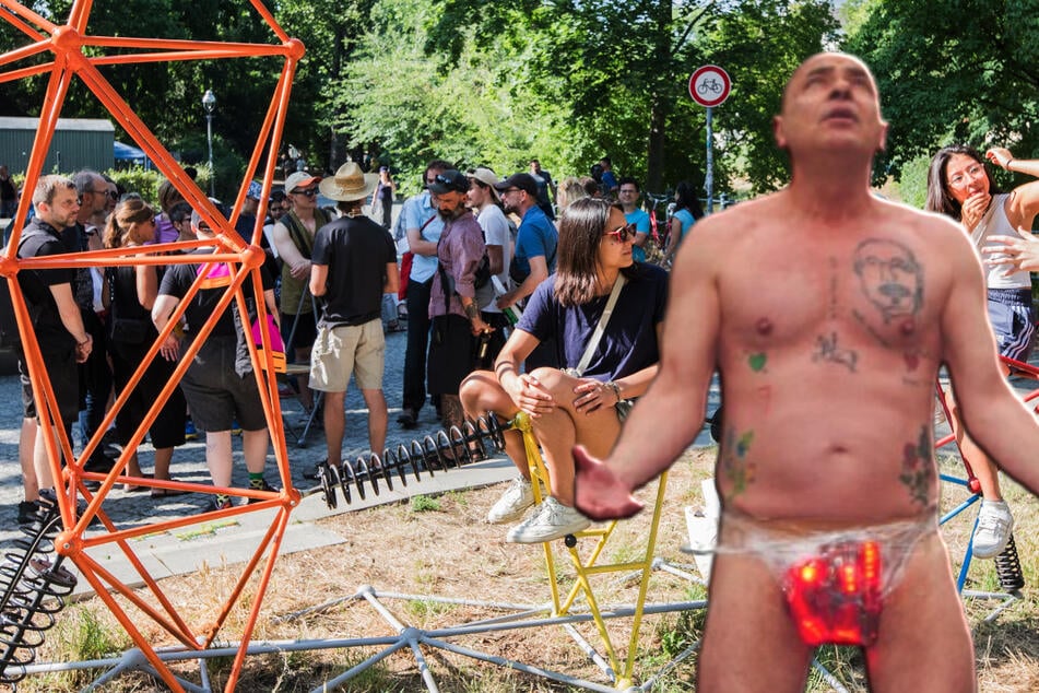 Berlin: "WTF", fragt sich Neukölln 48 Stunden lang: Ist das Kunst oder kann das weg?