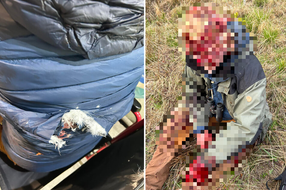 Andreas Kieling (63) postete auf Facebook blutige Bilder von sich direkt nach dem Bären-Angriff.