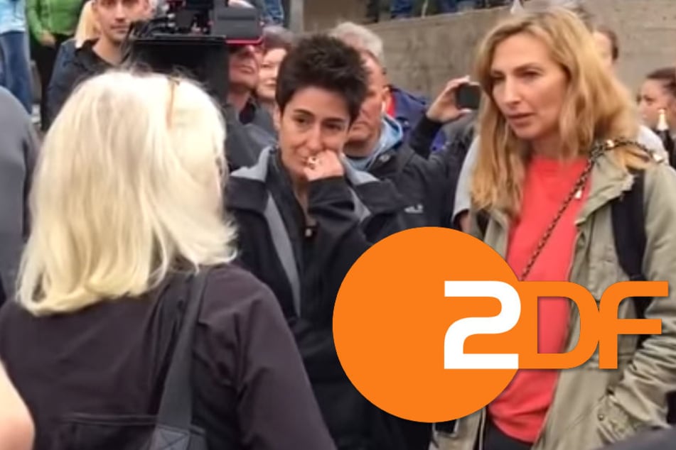 Dunja Hayali war in Chemnitz und fragt im ZDF: "Wie geht's nun weiter?"