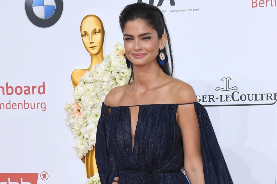 Shermine Shahrivar (37) auf einer Veranstaltung.