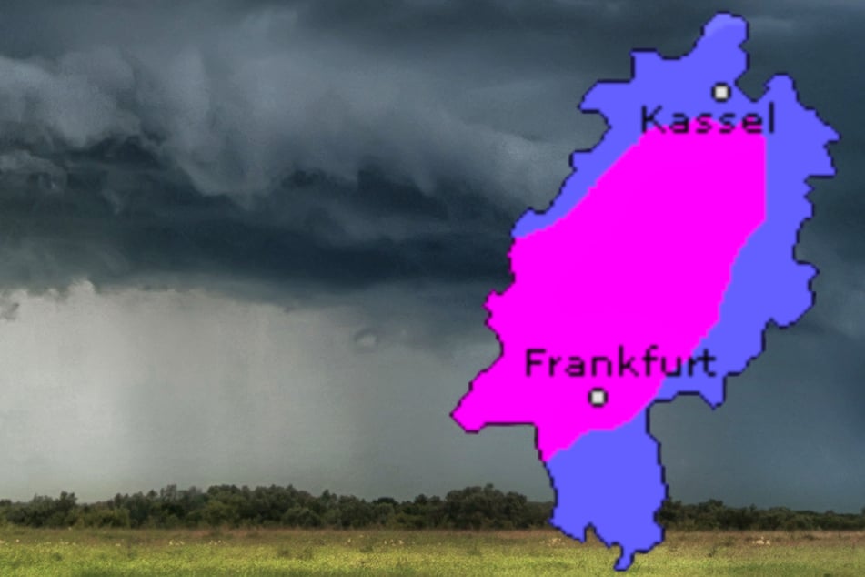 Insbesondere am Sonntag drohen teils heftige Niederschläge, wie der Deutsche Wetterdienst (DWD) und Wetteronline.de (Grafik) vorhersagen.