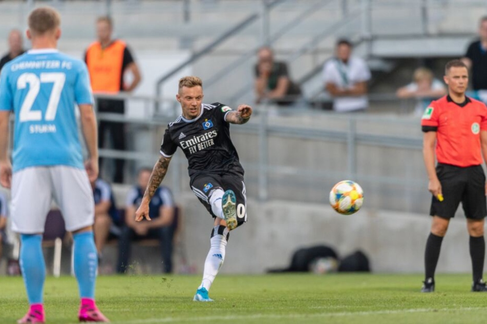 Sonny Kittel erzielt das Tor zum 2:2.