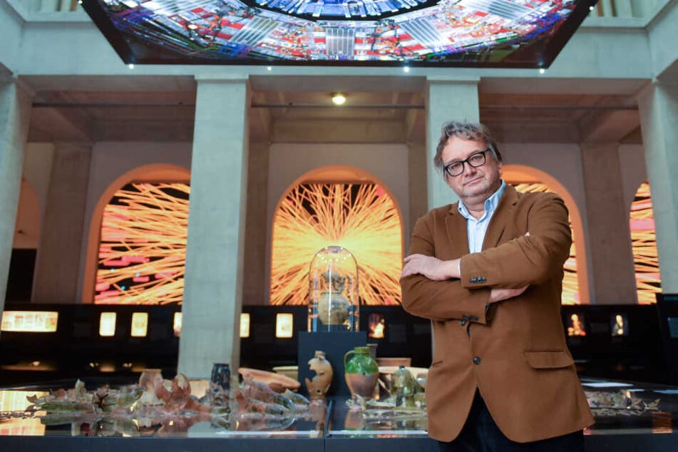 Archäologe Harald Meller im Landesmuseum für Vorgeschichte in Halle (Saale).