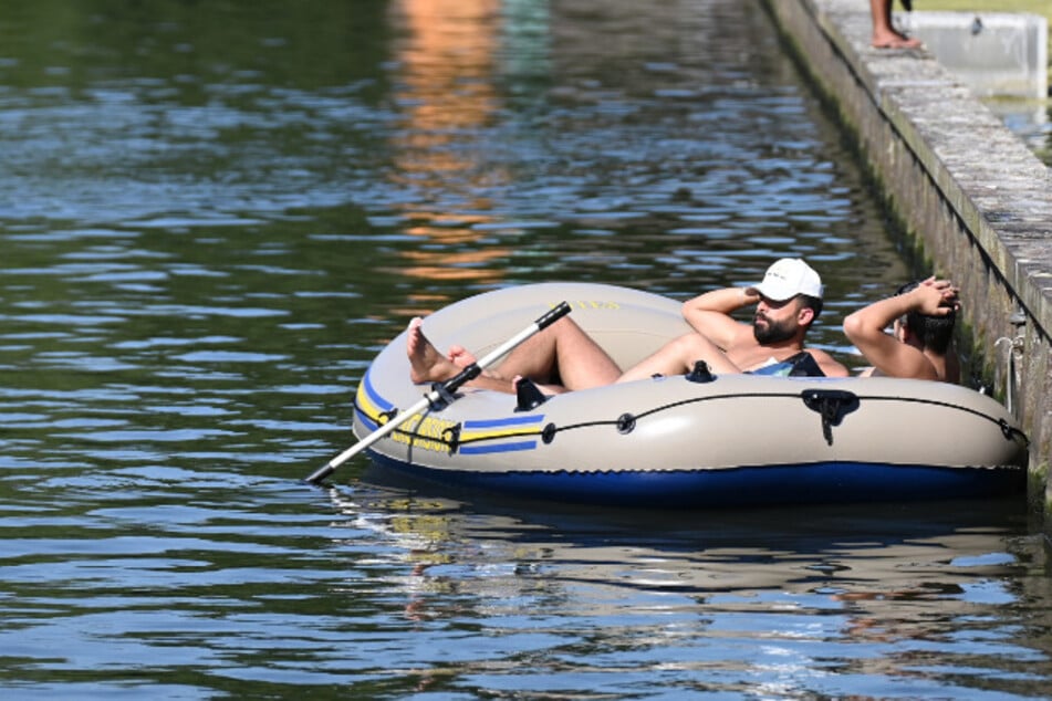 Die Männer waren mit einem Schlauchboot unterwegs. (Symbolfoto)