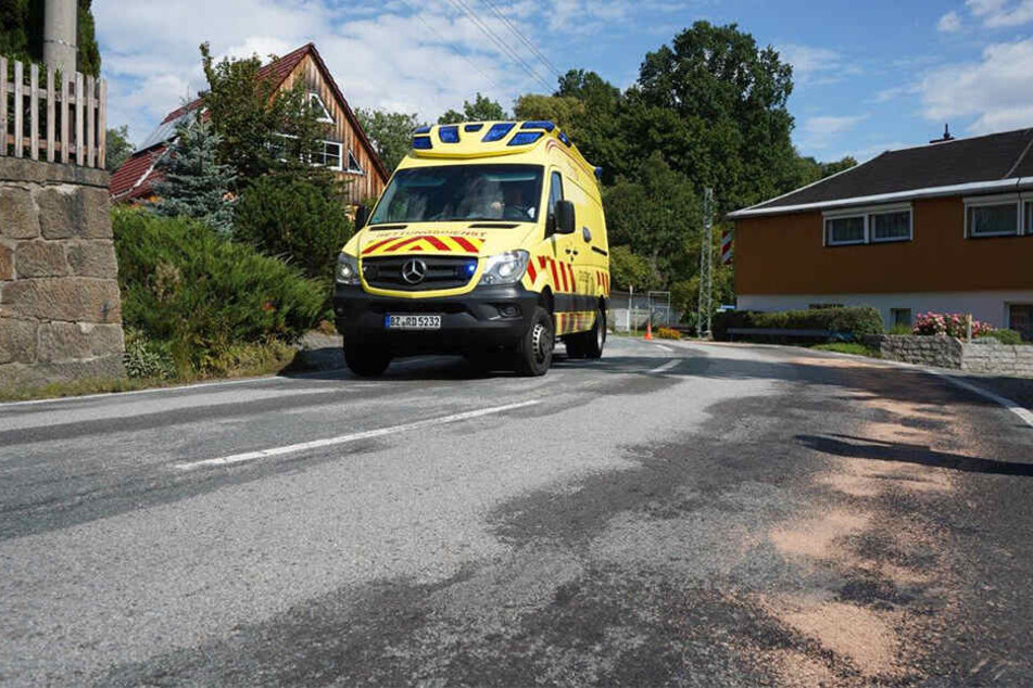 Wer ist für den dichten Ölfilm auf der Löbauer Straße verantwortlich?