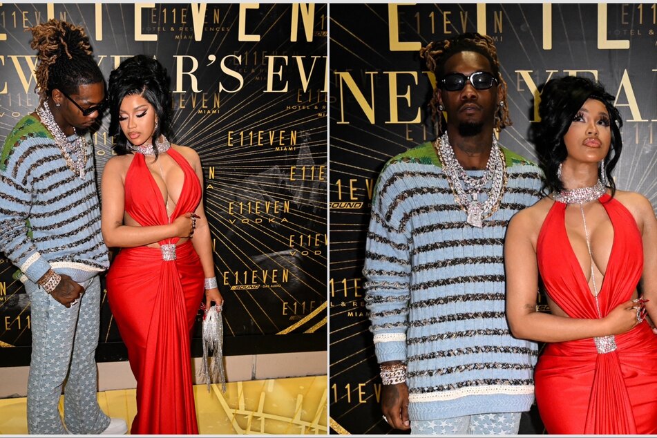 Cardi B (r) opened up about what led to her reconciliation with Offset.