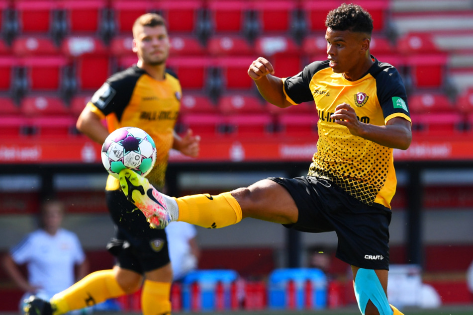 Ransford Königsdörffer (r.) steht erstmals im erweiterten Kader der deutschen U20-Nationalmannschaft. Kevin Ehlers (l.) spielte schon in der U19-Auswahl, wurde nun aber erstmals für die U20 nominiert.