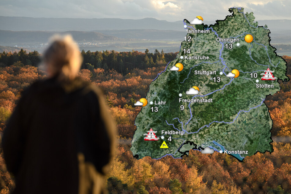 Am Wochenende zeigt sich durchaus auch die Sonne. (Bildmontage)
