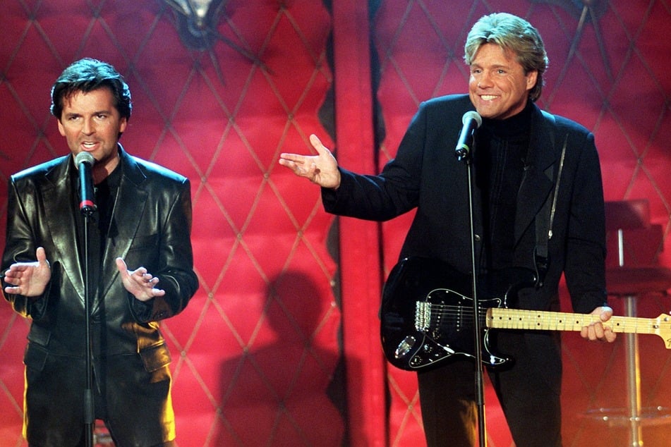 Gemeinsam mit Thomas Anders (62, l.) bildete er das Pop-Duo "Modern Talking". (Archivbild)