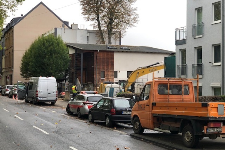 Der Blindgänger wurde bei Bauarbeiten an der Luxemburger Straße entdeckt.