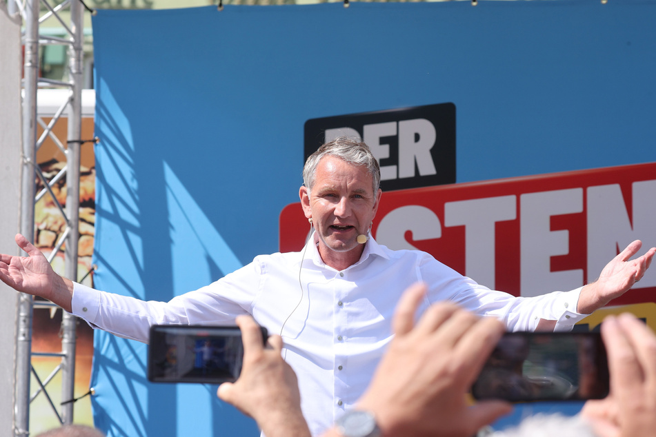 Thüringens AfD-Frontmann Björn Höcke (52) möchte mit seiner Partei bei der Landtagswahl stärkste Kraft werden.