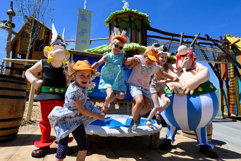 Kinder können im Gallischen Dorf einen Heidenspaß haben. Wenn der Park fertig umgestaltet ist, sollen jährlich eine Million Gäste kommen. Geht der Plan auf?