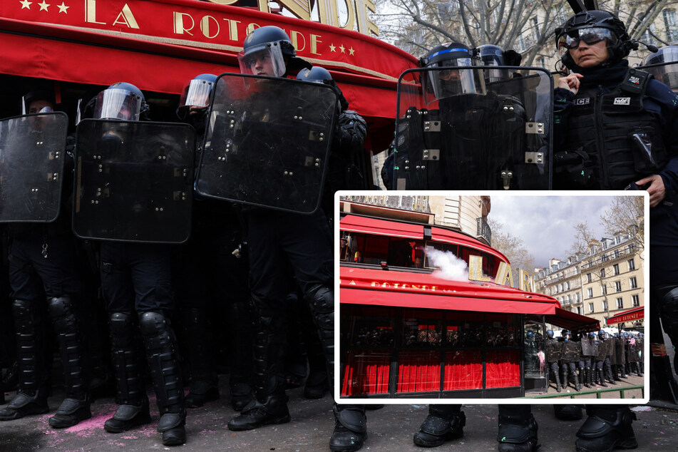 Frankreich-Proteste: Zornige Demonstranten zünden Macrons Lieblings-Restaurant an