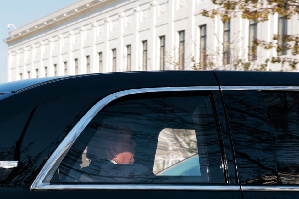 In an unprecedented move, Trump attended Wednesday's Supreme Court hearing.