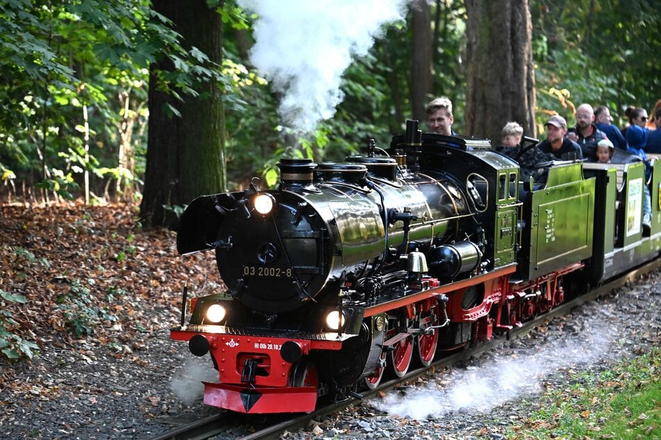 Die Dampflok ist mehr als 100 Jahre alt. Da können natürlich schon mal einige Mängel auftreten.
