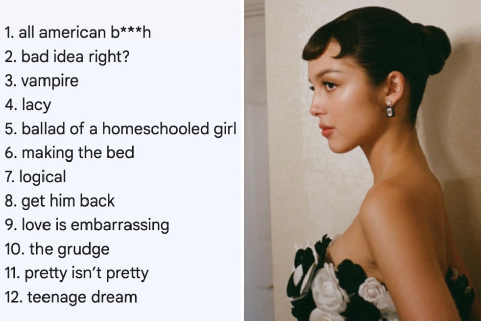 Olivia Rodrigo reveals telling song titles on GUTS tracklist