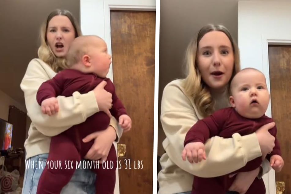 Madison Peltzer and her son went extremely viral online.