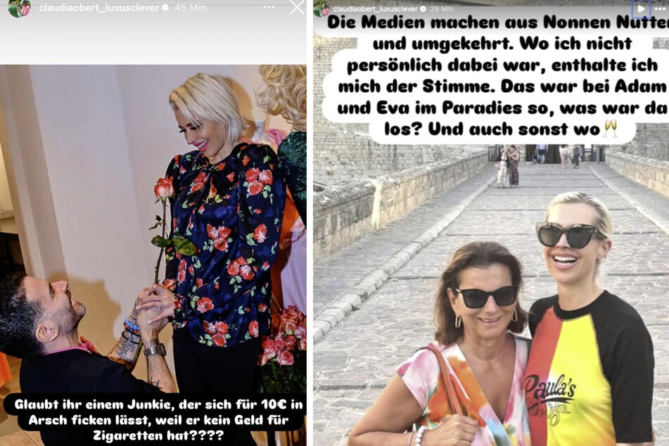 Claudia Obert (64) löschte die Story, mit der offensichtlich Marc Terenzi (47) gemeint war. Anschließend machte sie einen neuen Feind aus.