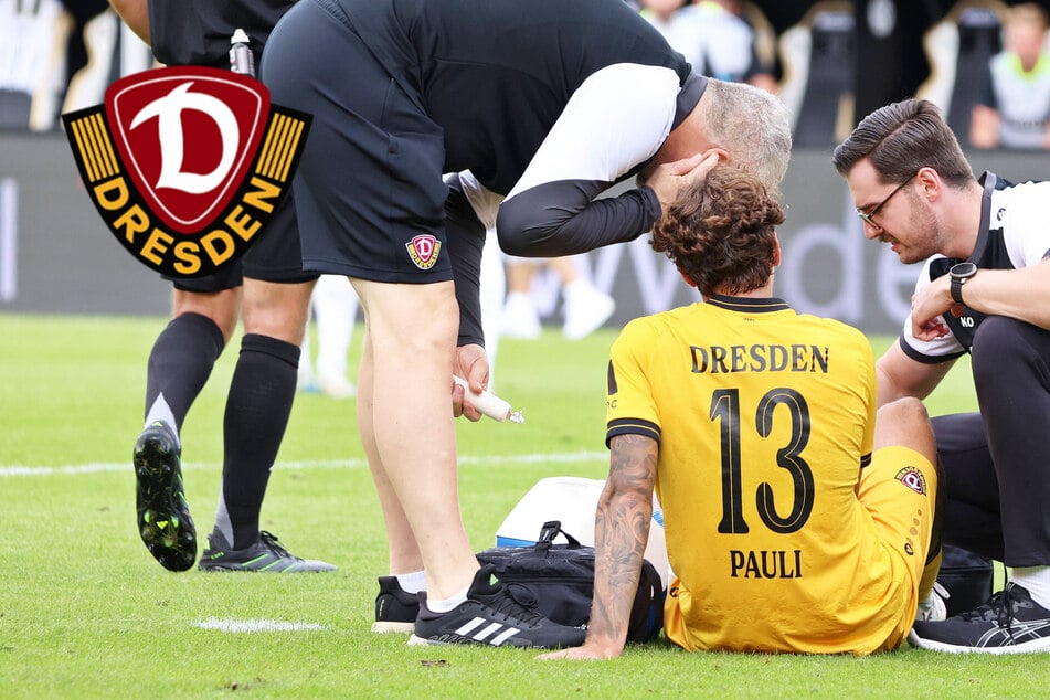 Beim Debüt verletzt raus: So steht es um Dynamo-Verteidiger Pauli