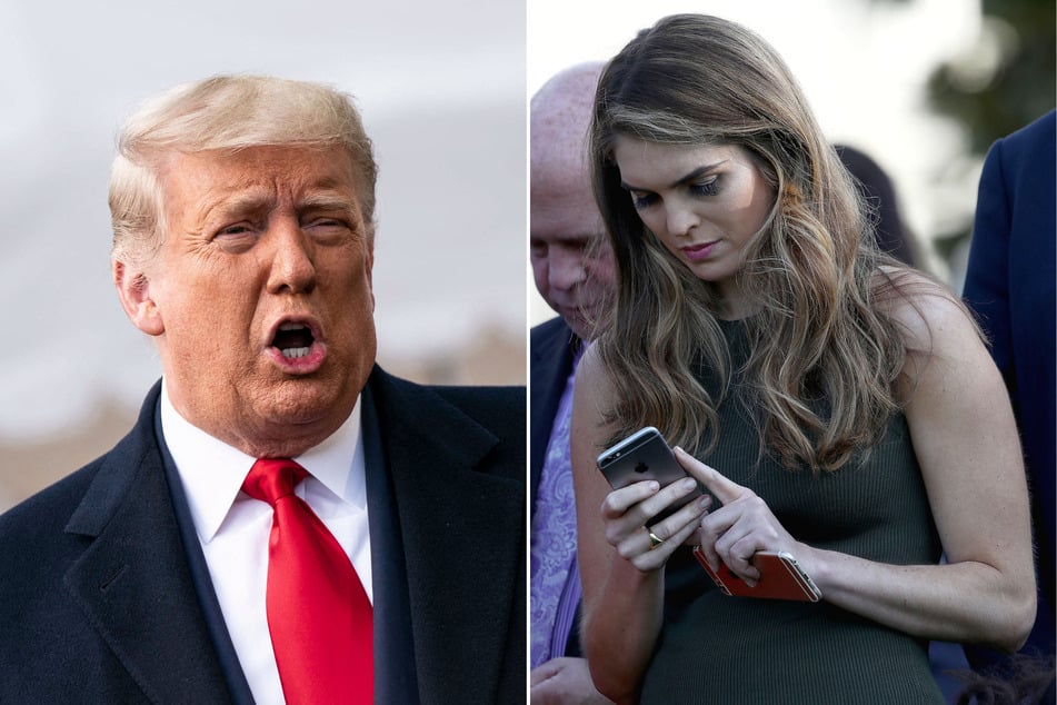 Text messages from Hope Hicks (r.), an aide to former president Donald Trump, released by the January 6 committee reveals her contempt for the Capitol riots.