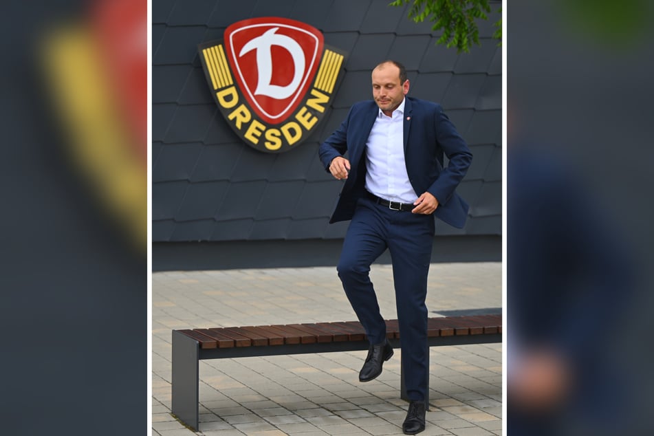 Seit rund zwei Jahren ist David Fischer bei Dynamo Dresden im Amt und liegt bei der Erfüllung seiner Ziele voll im Soll.