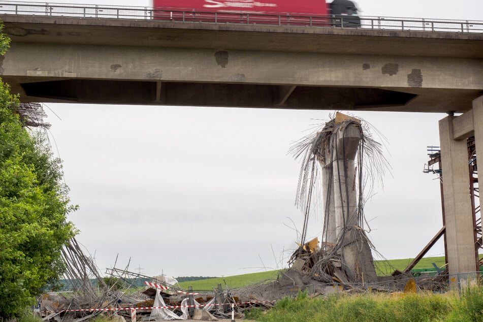 2016 stürzten Teile der Schraudenbach-Talbrücke ein.