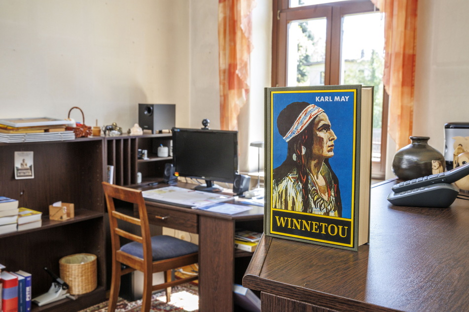 Hier entstand Weltliteratur: In dem kleinen Arbeitszimmer mit Gartenblick schrieb Karl May (1942-1912) Abenteuer-Romane wie "Winnetou 1" und "Der Ölprinz".