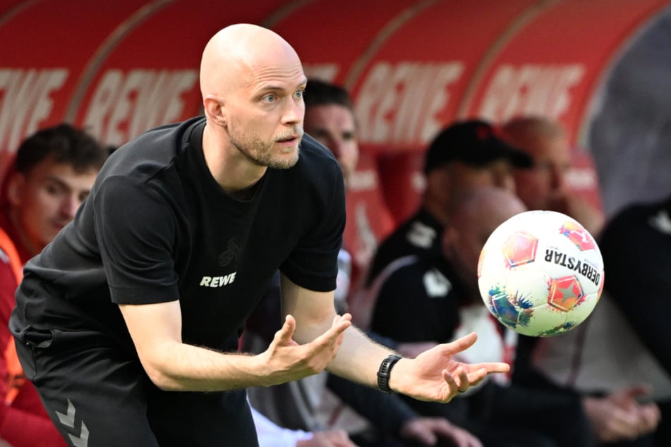 Kann mit der Leistung seiner Elf zufrieden sein: Kölns Interimstrainer René Wagner.