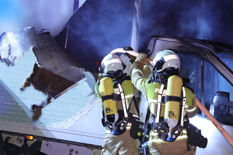 Die Einsatzkräfte konnten das Feuer schnell unter Kontrolle bringen.