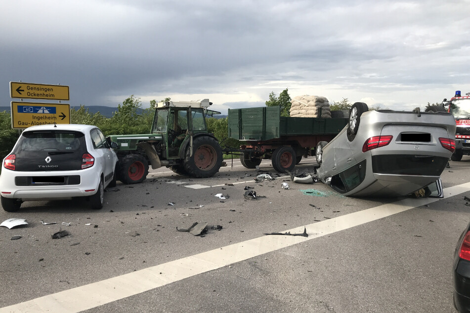 Die Frau übersah beim Linksabbiegen das Auto des 91-Jährigen.