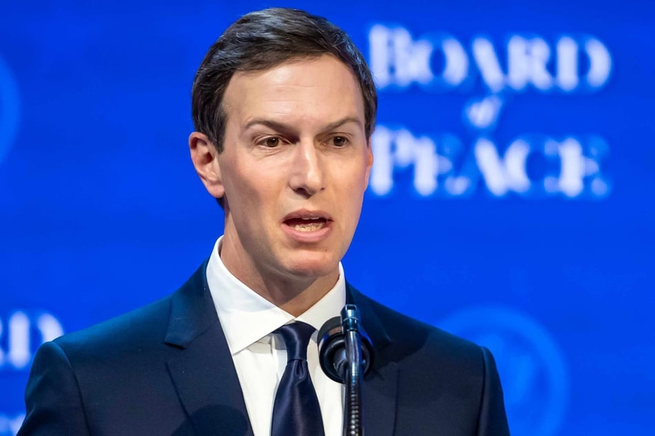 Jared Kushner (45) bei seiner Rede in Davos.