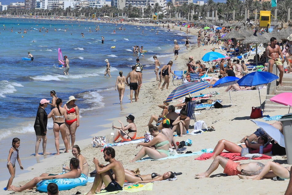 Wo man hinsieht, auf Mallorca findet man wohl nur wenige nicht überfüllte Strände.