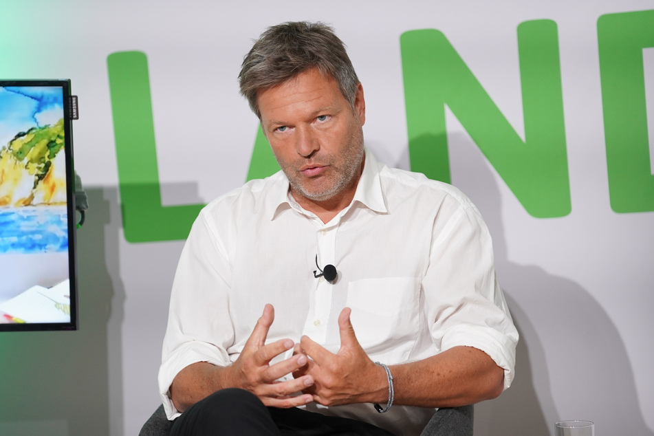 Co-Parteichef Robert Habeck (51).