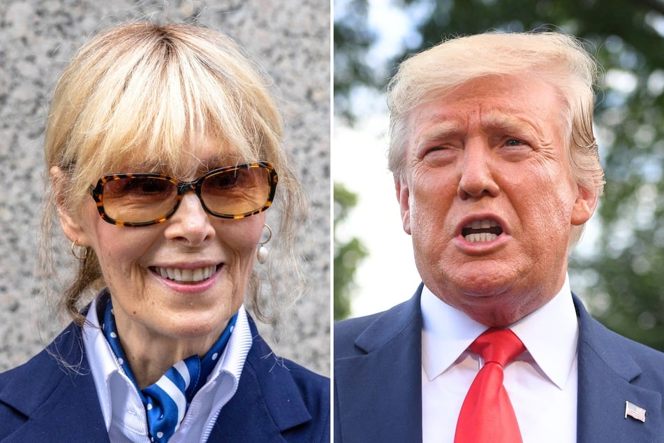 On Monday, an Appeals Court ruled to uphold the verdict in E. Jean Carroll's (l.) sexual assault lawsuit against President-elect Donald Trump.