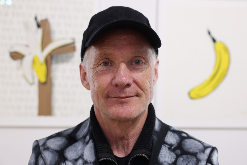 Seit 40 Jahren ist Thomas Baumgärtel der Mann hinter der Graffiti-Banane.