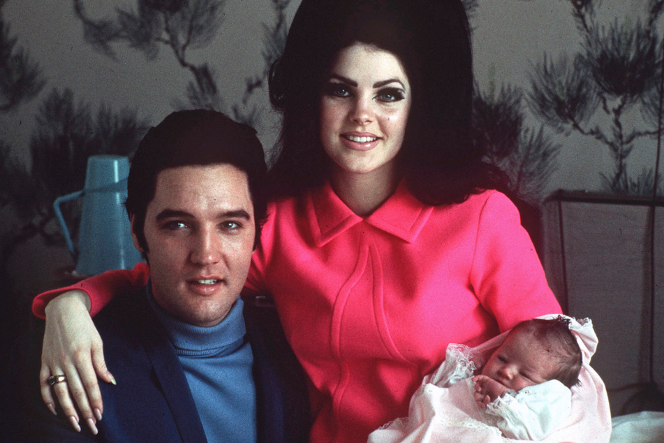 Im Jahr 1968 kam Lisa Marie Presley (Baby) als einziges Kind des Paares zur Welt.