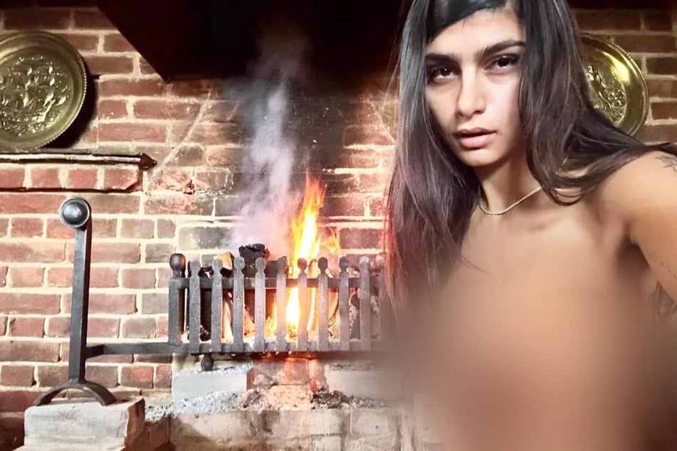Nackt vor dem Kamin: Deshalb wohnt Ex-Pornostar Mia Khalifa nun in einem alten Haus
