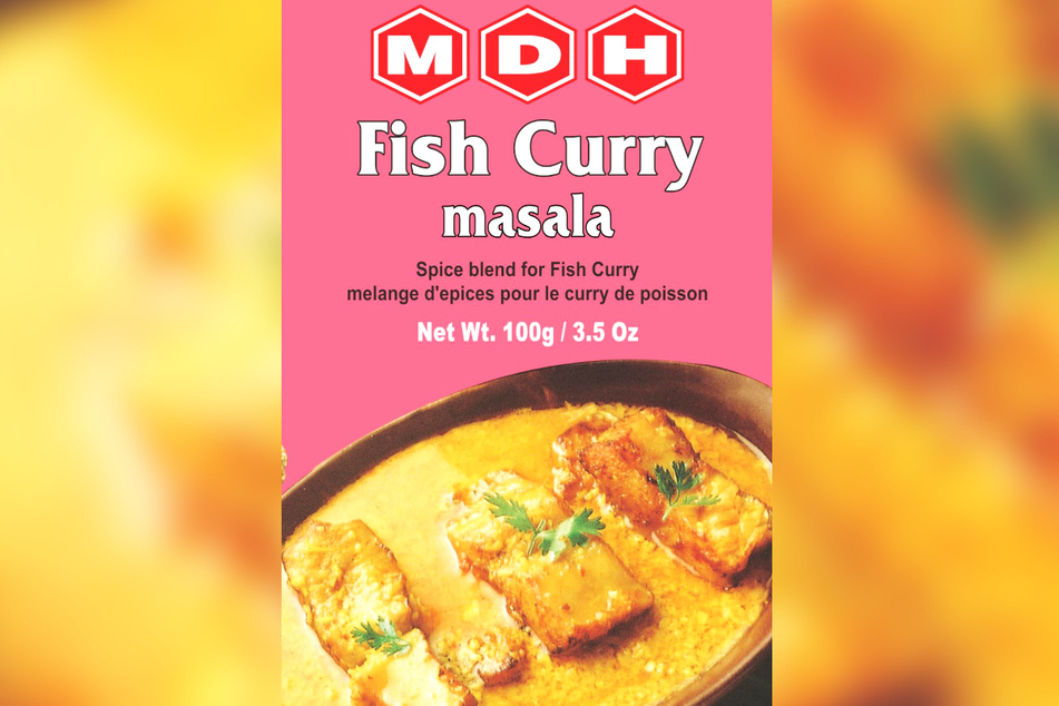 Das Portal Lebensmittelwarnung.de warnt vor der Curry-Gewürzmischung "MDH Fish Curry Masala" der Global Foods Trading GmbH.