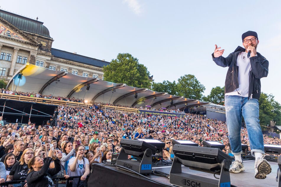Zum Mark-Forster-Konzert bei den Filmnächten können Gäste Plastikflaschen mit Wasser mitbringen.