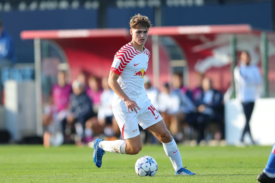 Anton Bulland (20) war bis vergangenen Sommer für RB Leipzig aktiv. Jetzt verstärkt er die BSG Chemie Leipzig.