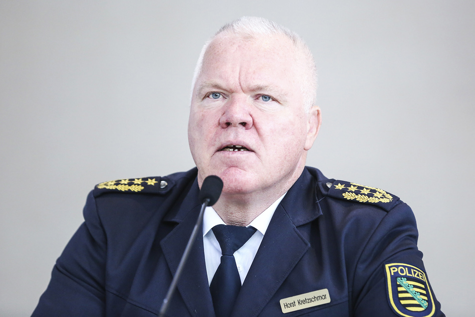 Landespolizeipräsident Horst Kretzschmar (60).