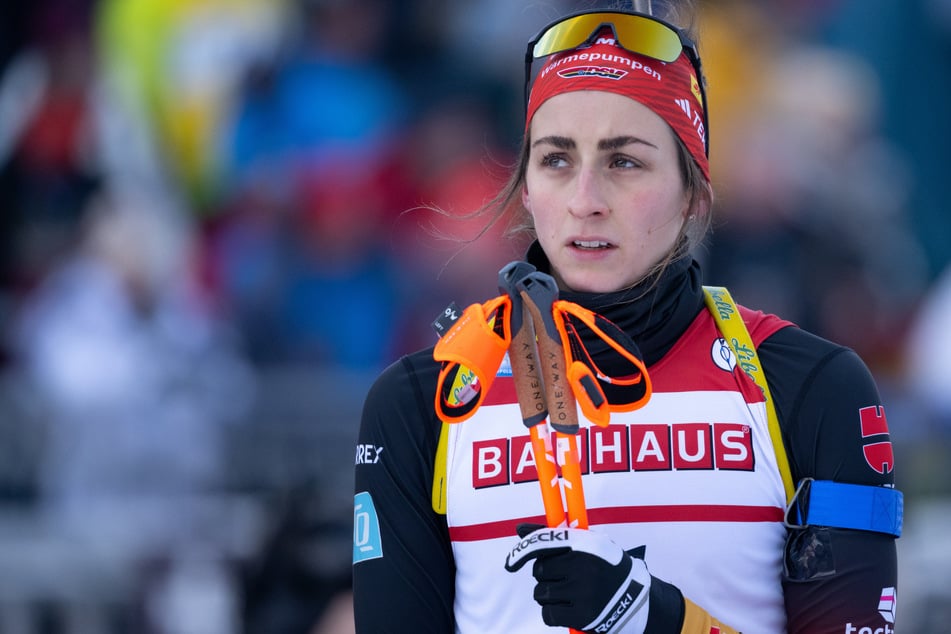 Die deutsche Biathletin Vanessa Voigt (28) musste nach einer schweren Erkrankung ihre komplette letzte Saison abbrechen.