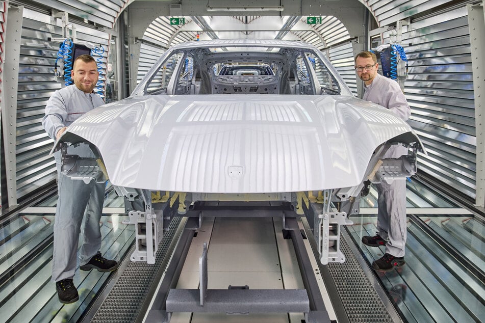 Neue Fertigungslinie bei Porsche: Hier werden jetzt Sachsens schnelle Elektro-Flitzer gebaut